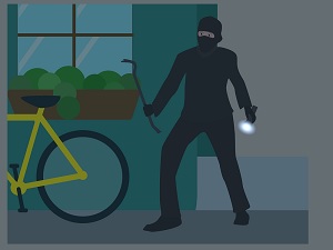 masked burglar